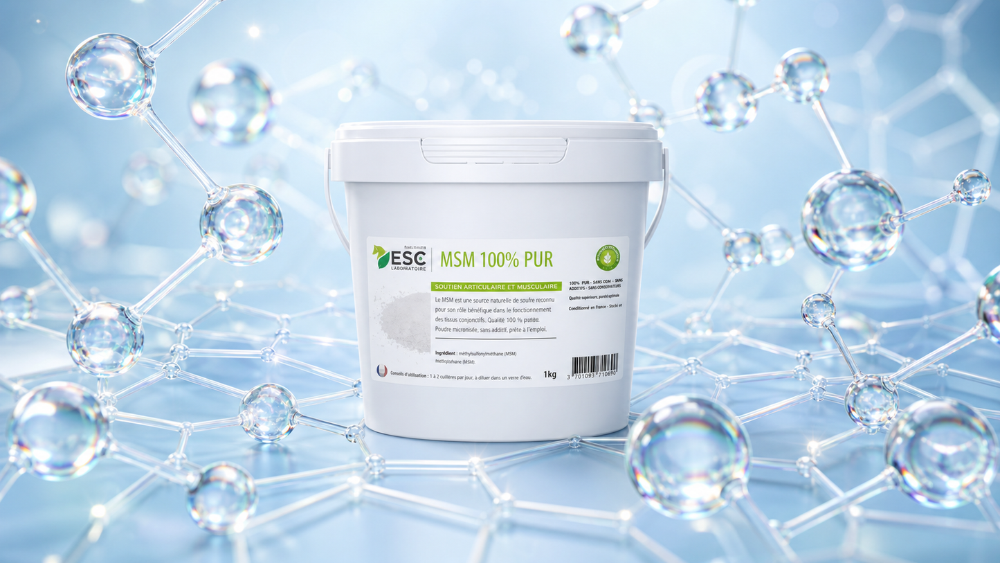 MSM - tissue suppleness and daily comfort